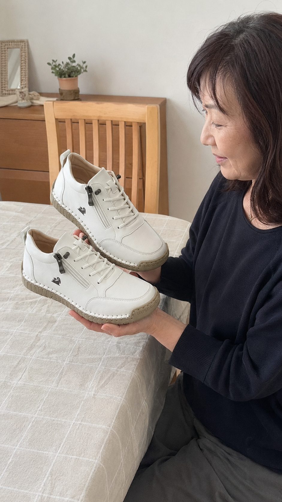 お客様によるシューズの着用写真 1